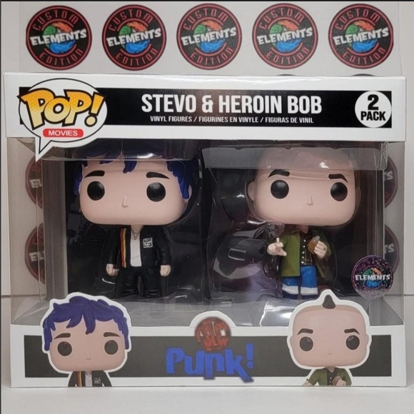 Two Custom Made Funko Pops and A 2 Pack Box - Picture 4 of 6